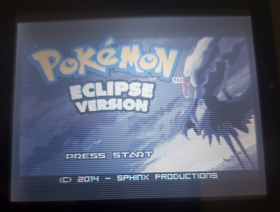 Pokemon Eclipse GBA ROM Hack Video Game Custom Gameboy Advance - for just $18.49! 