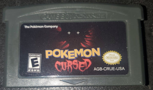 Pokemon Cursed GBA ROM Hack Video Game Custom Gameboy Advance - for just $18.49! 