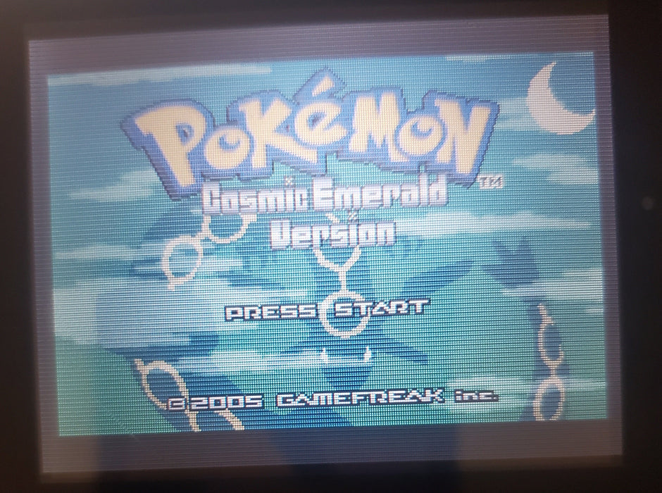 Pokemon Cosmic Emerald GBA ROM Hack Video Game Custom Gameboy Advance - for just $18.49! 