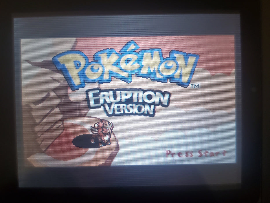 Pokemon Eruption GBA ROM Hack Video Game Custom Gameboy Advance - for just $18.49! 