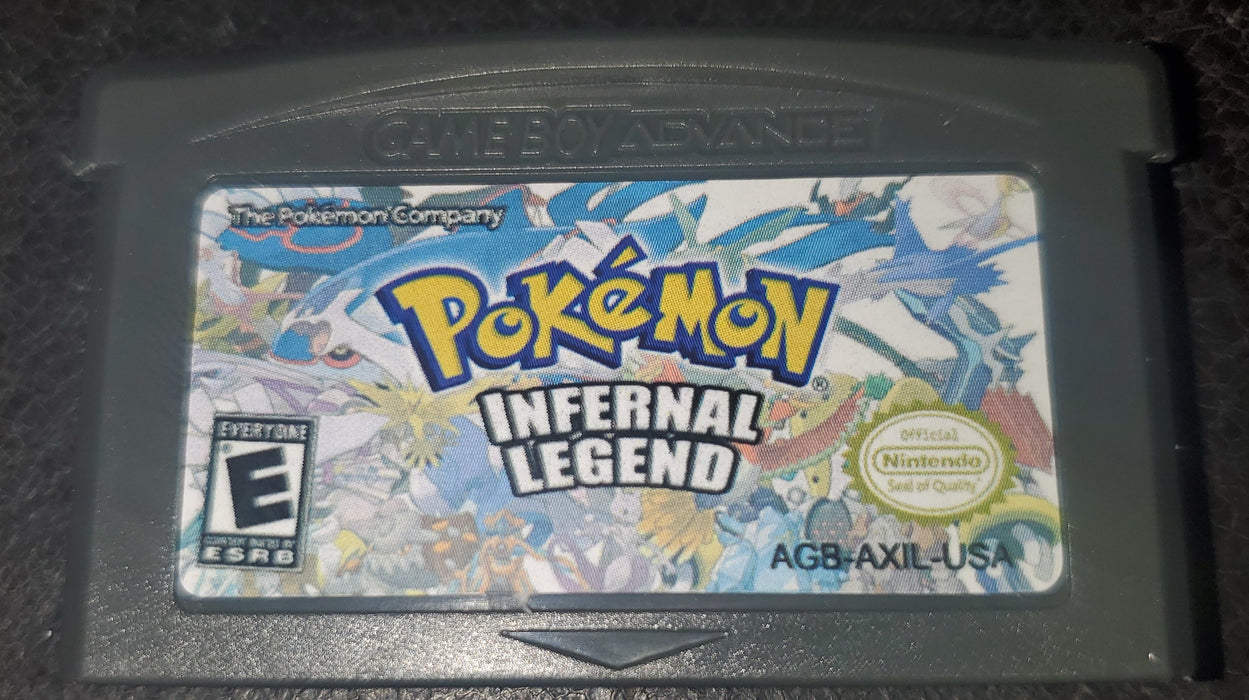 Pokemon Infernal Legends GBA ROM Hack Video Game Gameboy Advance - for just $18.49! 