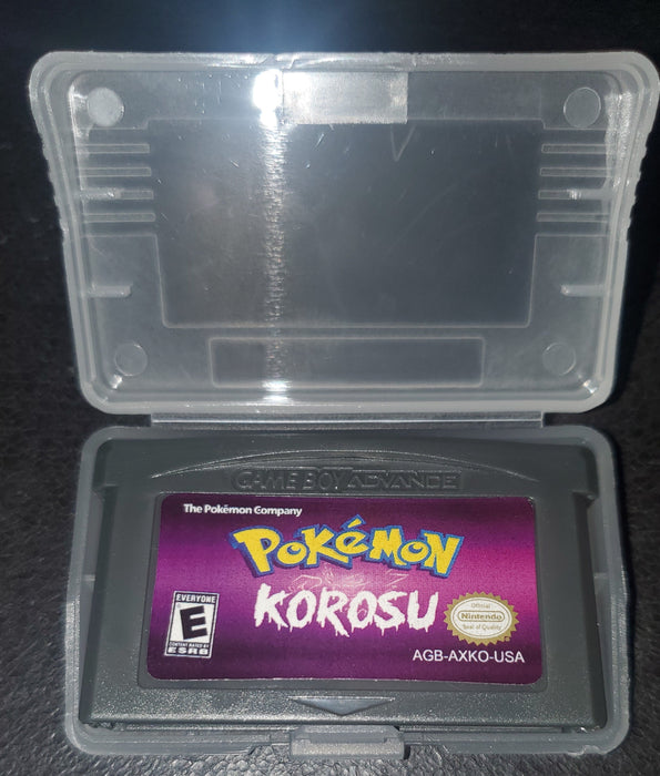 Pokemon Korosu GBA ROM Hack Video Game Custom Gameboy Advance - for just $18.49! 