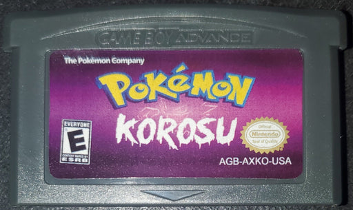 Pokemon Korosu GBA ROM Hack Video Game Custom Gameboy Advance - for just $18.49! 