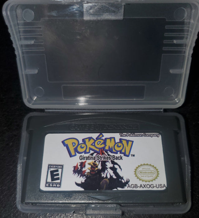 Pokemon Giratina Strikes Back GBA ROM Hack Video Game Boy Advance - for just $17.99! 