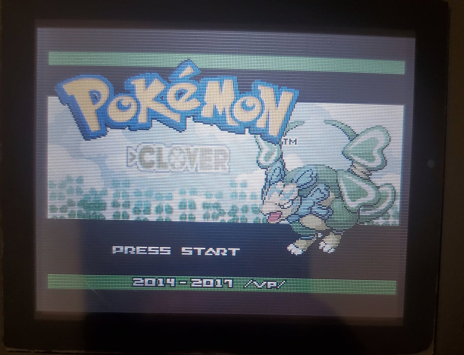 Pokemon Clover GBA ROM Hack Video Game V 1.3.3 Custom Gameboy Advance - for just $18.49! 