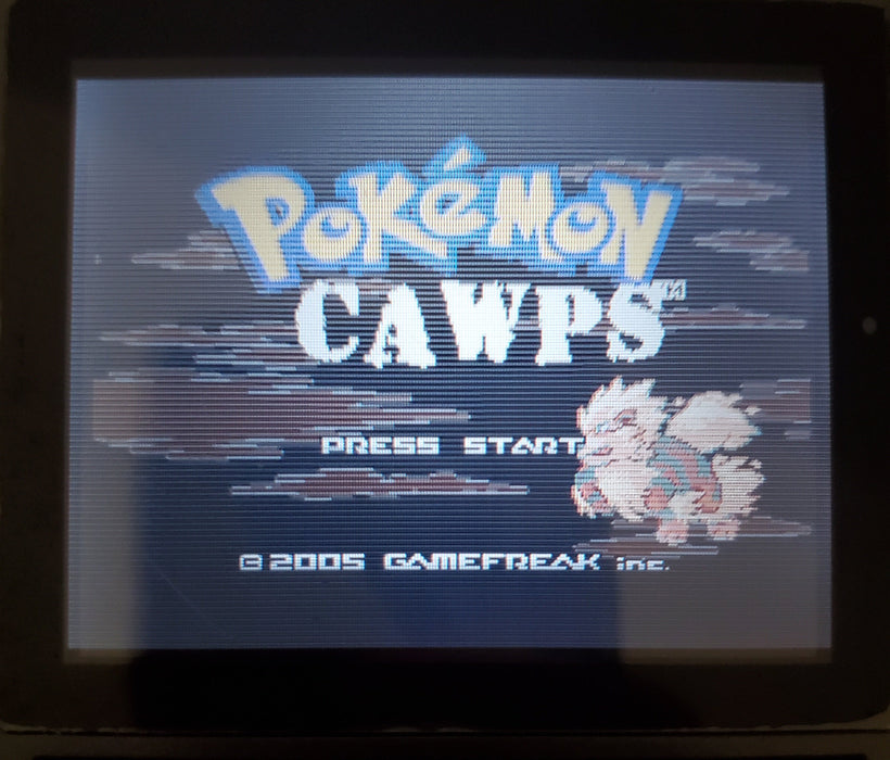 Pokemon Cawps GBA ROM Hack Video Game Custom Gameboy Advance - for just $18.49! 