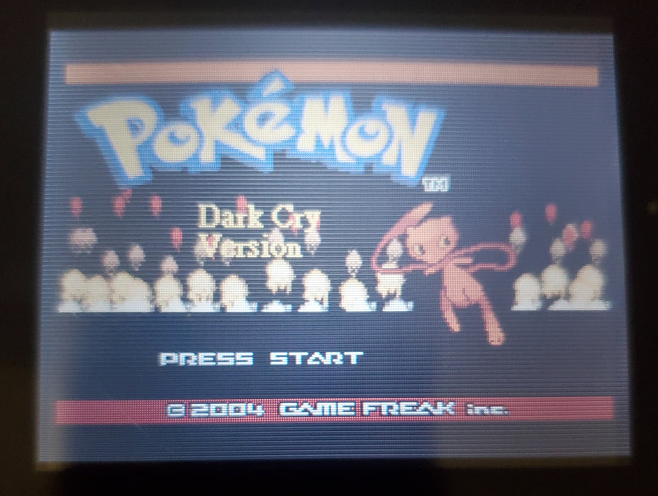 Pokemon Dark Cry GBA ROM Hack Video Game Custom Gameboy Advance - for just $18.49! 