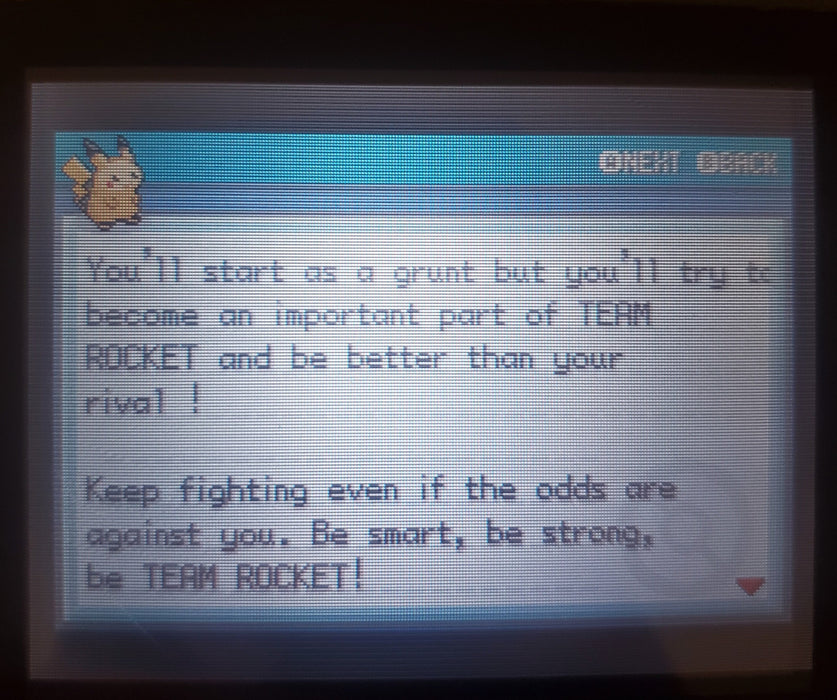 Pokemon Rocket Strike GBA ROM Hack Video Game Custom Gameboy Advance - for just $18.49! 