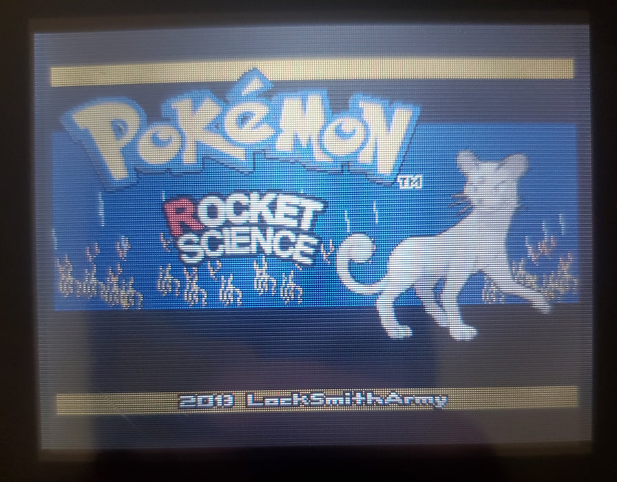 Pokemon Rocket Science GBA ROM Hack Video Game Cartridge Custom Gameboy Advance - for just $18.49! 