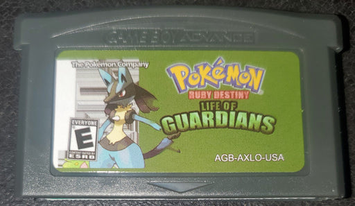 Pokemon Ruby Destiny Life of Guardians GBA ROM Hack Game Boy Advance - for just $18.49! 