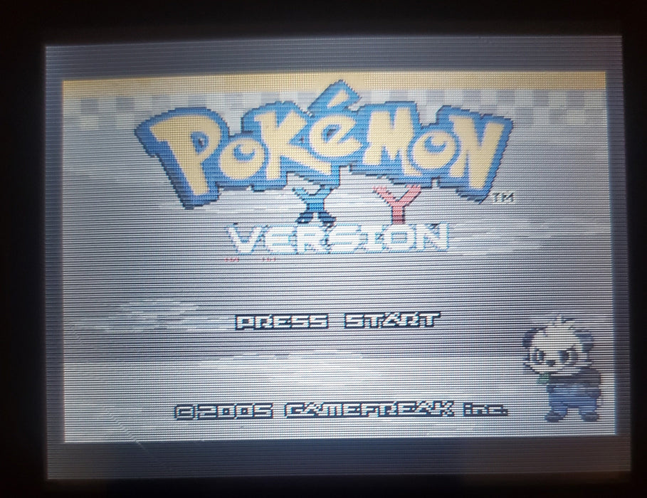 Pokemon X & Y GBA ROM Hack Video Game Custom Gameboy Advance - for just $18.49! 