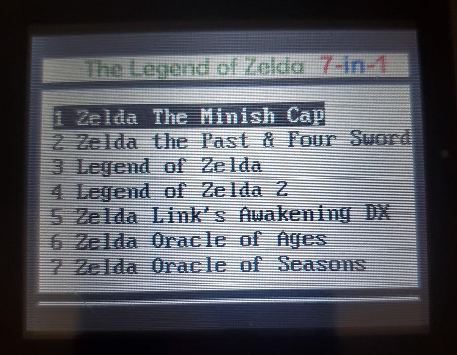 Legend of Zelda 7 in 1 Collection GBA Video Game Boy Advance Cartidge - for just $20.99! 