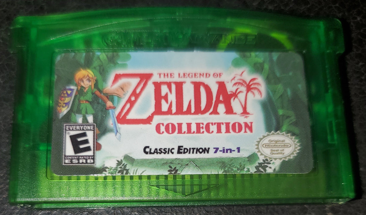 Legend of Zelda 7 in 1 Collection GBA Video Game Boy Advance Cartidge - for just $20.99! 