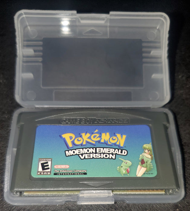 Pokemon Moemon Emerald GBA ROM Hack Video Game Custom Gameboy Advance - for just $18.49! 