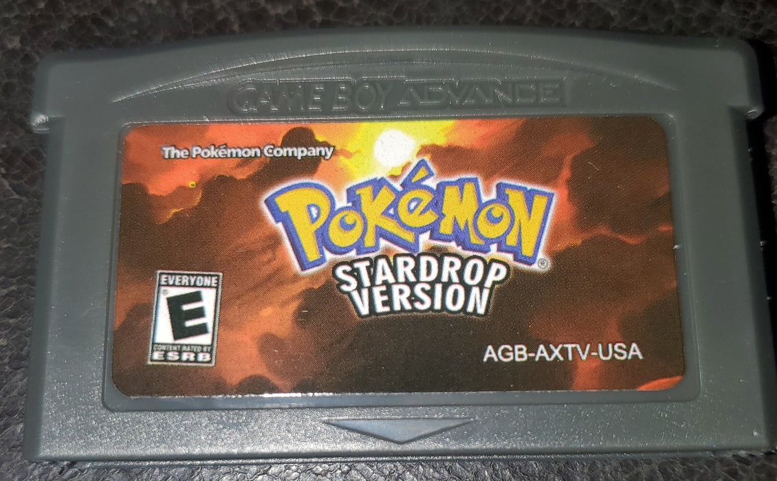 Pokemon Stardrop GBA ROM Hack Video Game Custom Gameboy Advance - for just $18.49! 