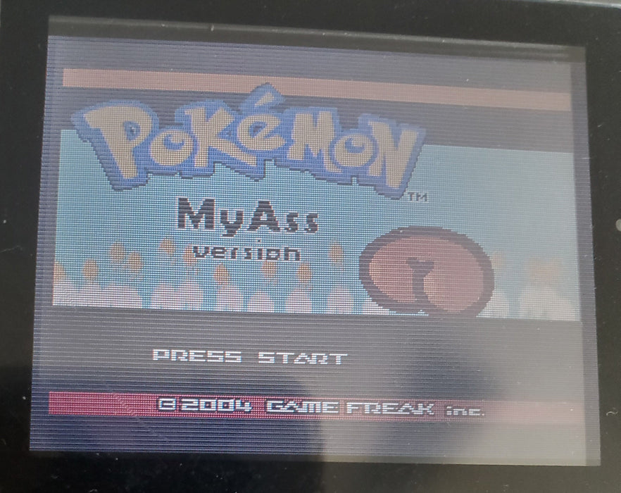 Pokemon My Ass GBA ROM Hack Video Game Custom Gameboy Advance - for just $17.99! 