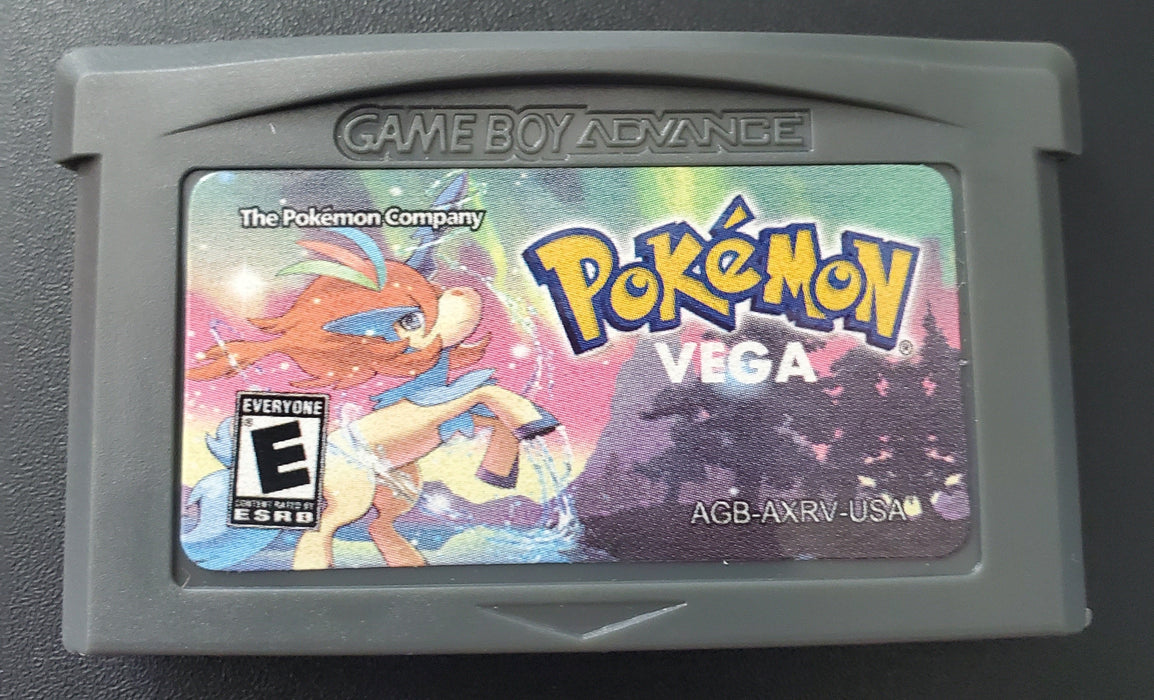 Pokemon Vega GBA ROM Hack Video Game Custom Gameboy Advance - for just $18.49! 