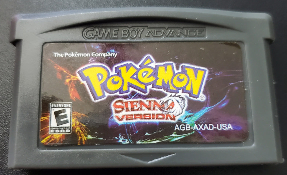 Pokemon Sienna GBA ROM Hack Video Game Custom Gameboy Advance - for just $18.49! 