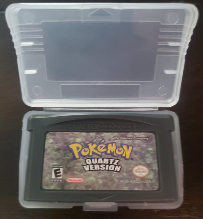 Pokemon Quartz GBA ROM Hack Video Game Custom Gameboy Advance - for just $18.49! 
