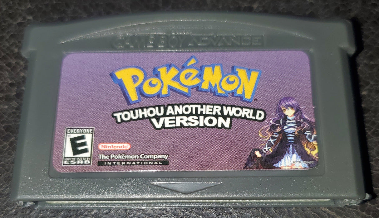 Pokemon Touhou Another World GBA ROM Hack Video Game Gameboy Advance - for just $18.49! 