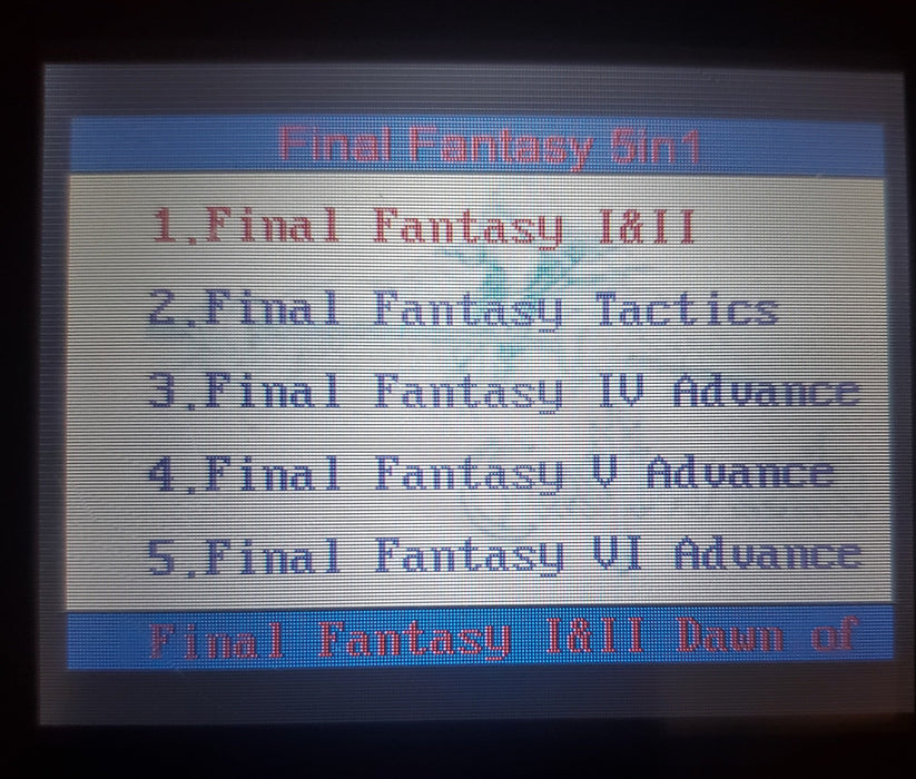 Final Fantasy 5 in 1 Fivefold Pack Video Game Cartridge GBA Game Boy Advance - for just $19.99! 