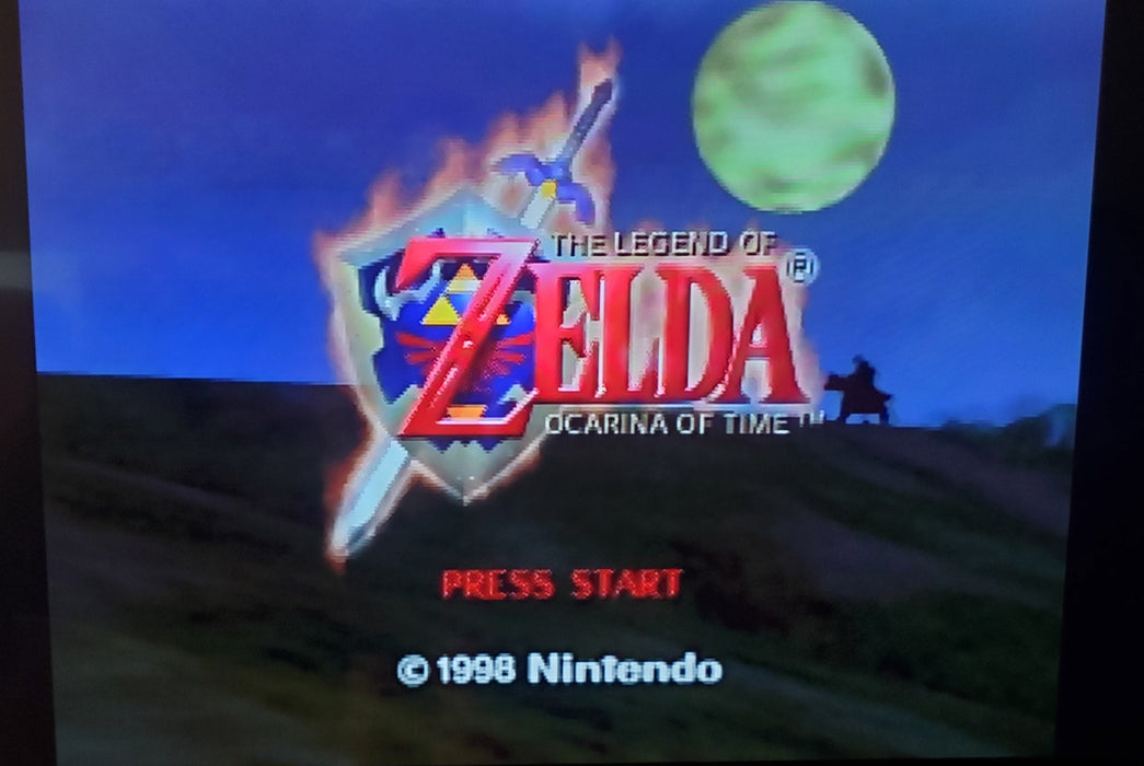 Legend of Zelda Ocarina of Time N64 Nintendo 64 Video Game Cartridge - for just $21.99! 