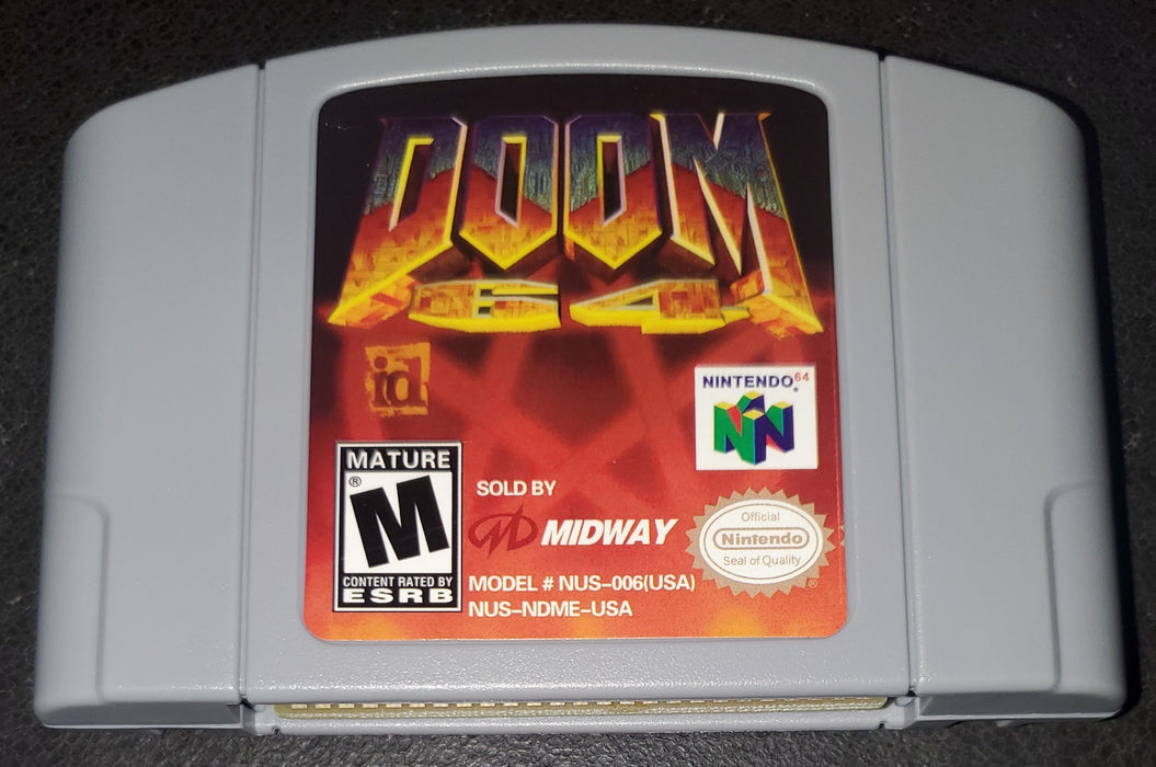 Doom 64 Nintendo 64 N64 Video Game Cartridge 1997 - for just $22.99! 