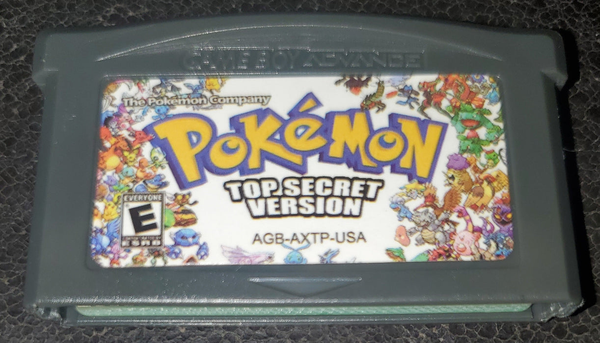 Pokemon Top Secret GBA ROM Hack Video Game Custom Gameboy Advance - for just $18.49! 