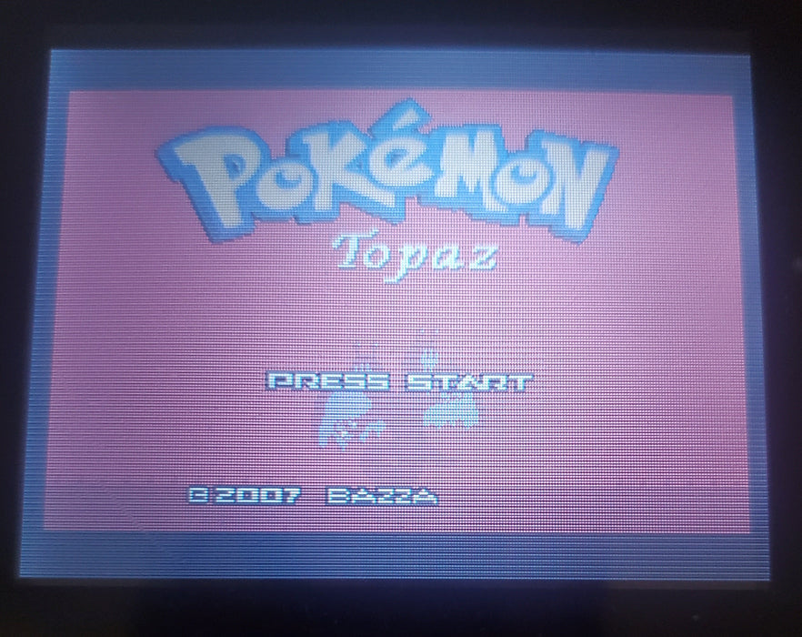Pokemon Topaz GBA ROM Hack Video Game Custom Gameboy Advance - for just $18.49! 