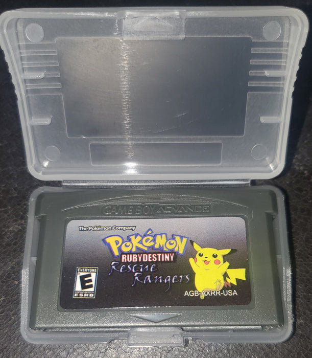 Pokemon Ruby Destiny Resuce Rangers GBA ROM Hack Game Boy Advance - for just $18.49! 