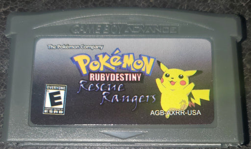Pokemon Ruby Destiny Resuce Rangers GBA ROM Hack Game Boy Advance - for just $18.49! 