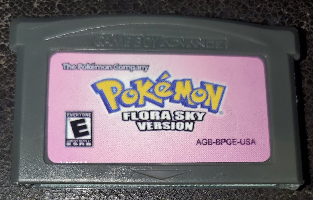 Pokemon Flora Sky GBA ROM Hack Video Game Custom Gameboy Advance - for just $18.49! 