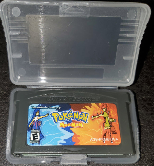 Pokemon Moemon Fire Red GBA ROM Hack Video Game Custom Gameboy Advance - for just $18.49! 