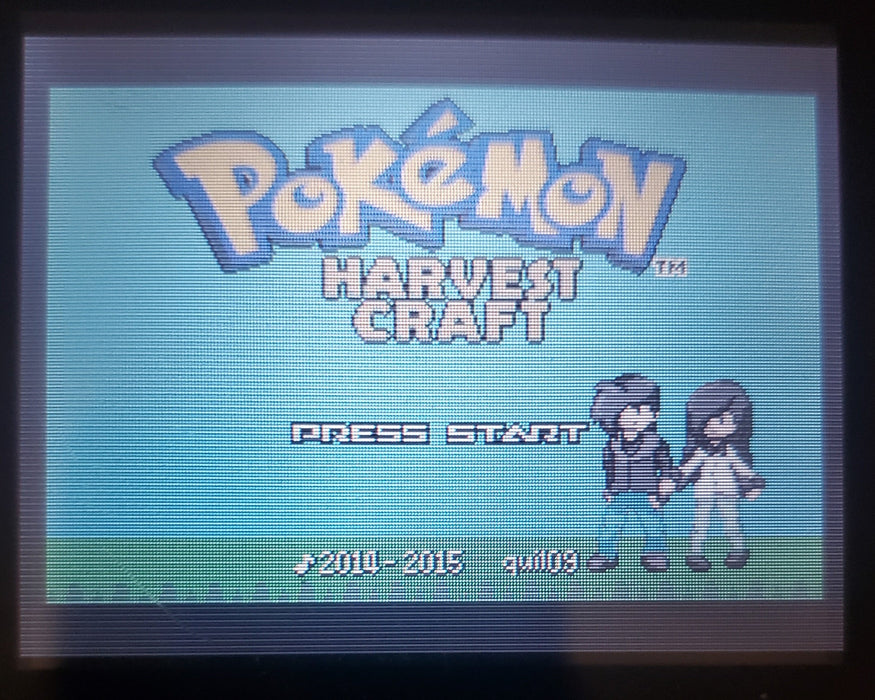 Pokemon Harvest Craft GBA ROM Hack Video Game Custom Gameboy Advance - for just $18.49! 