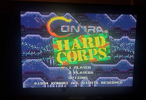 Contra Hard Corps Sega Genesis Mega Drive Video Game Cartridge - for just $19.99! 