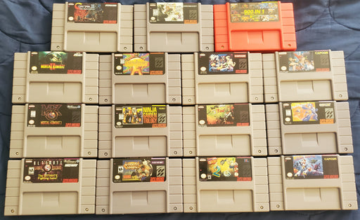 SNES Video Game Cartridges Super Nintendo Huge Collection - for just $19.49! 