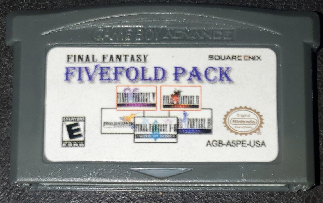 Final Fantasy 5 in 1 Fivefold Pack Video Game Cartridge GBA Game Boy Advance - for just $19.99! 
