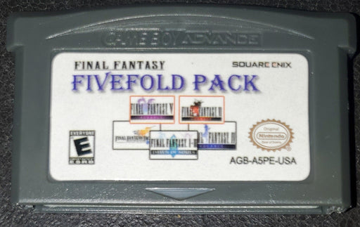 Final Fantasy 5 in 1 Fivefold Pack Video Game Cartridge GBA Game Boy Advance - for just $19.99! 