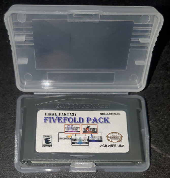Final Fantasy 5 in 1 Fivefold Pack Video Game Cartridge GBA Game Boy Advance - for just $19.99! 