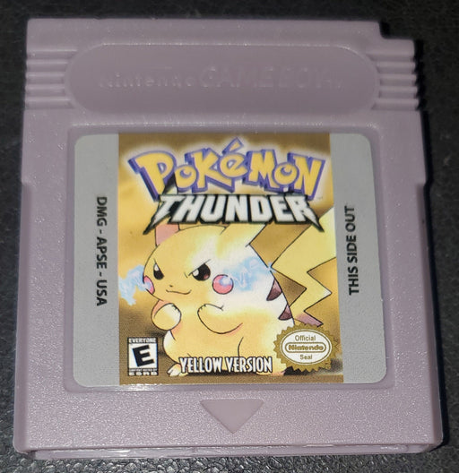 Pokemon Thunder GBC ROM Hack Video Game Custom Gameboy Color - for just $16.99! 