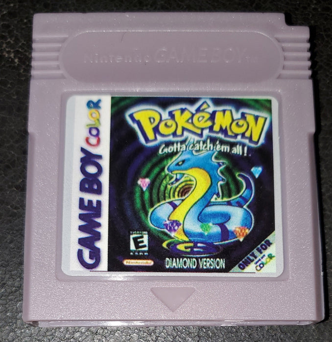 Pokemon Diamond GBC ROM Hack Video Game Custom Gameboy Color - for just $16.99! 