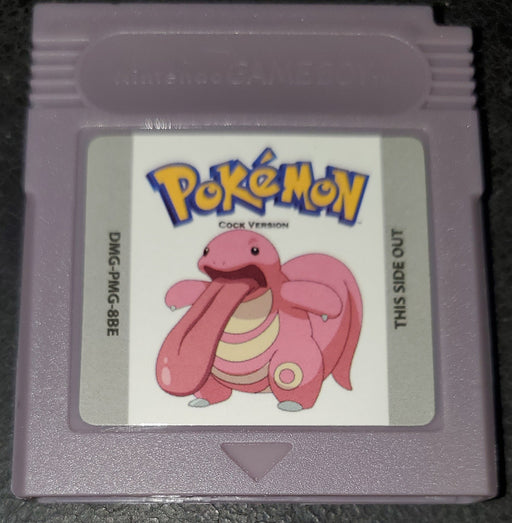 Pokemon Cock GBC ROM Hack Video Game Custom Gameboy Color - for just $16.99! 