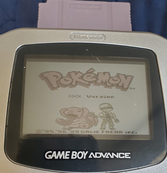 Pokemon Cock GBC ROM Hack Video Game Custom Gameboy Color - for just $16.99! 