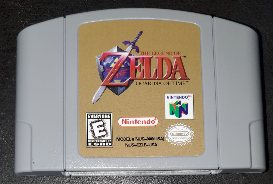 Legend of Zelda Ocarina of Time N64 Nintendo 64 Video Game 1998 - for just $25.99! 