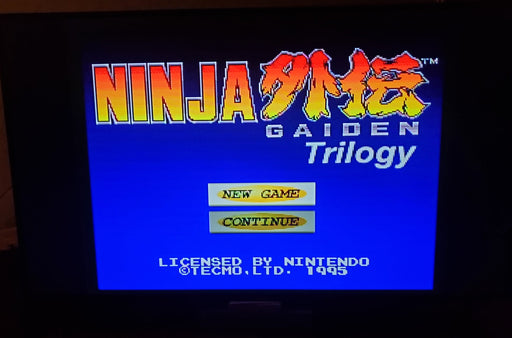 Ninja Gaiden Trilogy SNES Video Game Cartridge Super Nintendo - for just $19.49! 