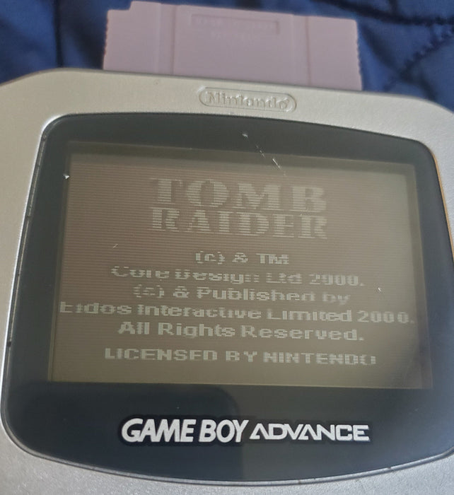 Tomb Raider GBC Video Game Catridge Gameboy Color 2000 - for just $15! 