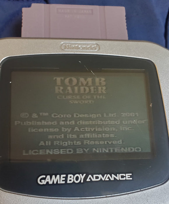 Tomb Raider Curse of the Sword GBC Video Game Catridge Gameboy Color - for just $15! 