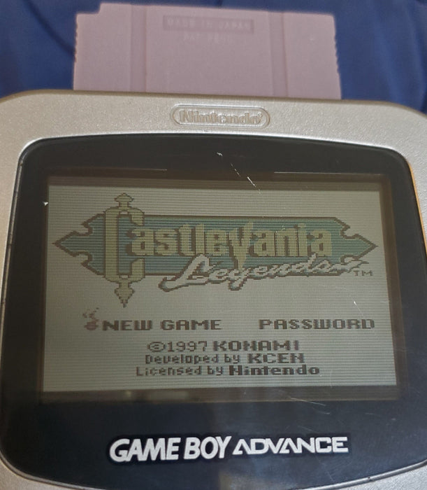 Castlevania Legends GB Video Game Catridge Gameboy 1997 - for just $15! 