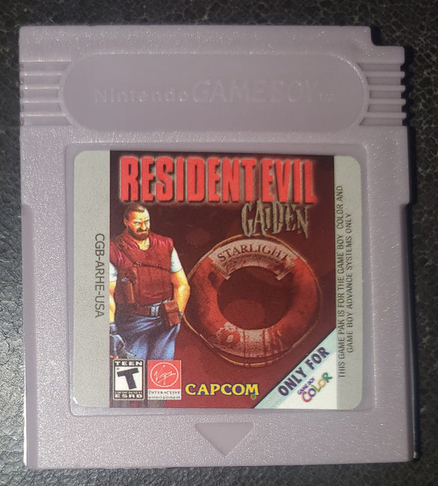 Resident Evil Gaiden GBC Video Game Catridge Gameboy Color 2001 - for just $15! 