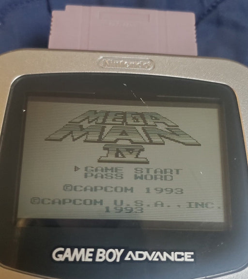 Mega Man 4 IV GB Video Game Cartridge Game Boy 1993 - for just $15! 